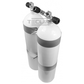 Zestaw 2 x 12L Eurocylinder z płaskim dnem