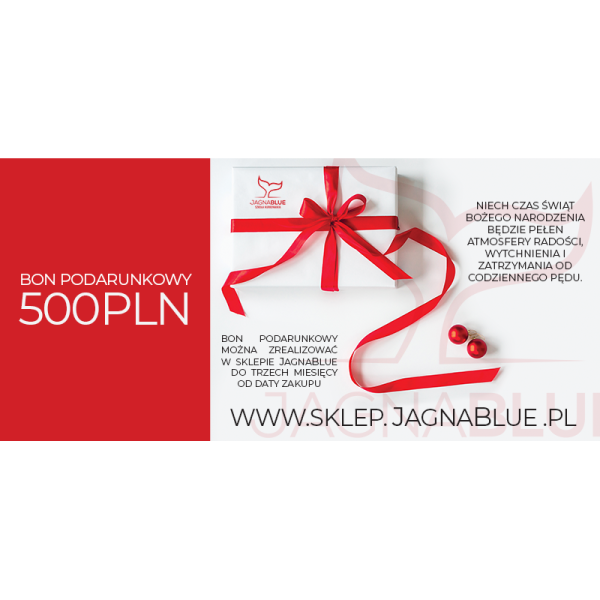 Bon Podarunkowy na zakupy 500
